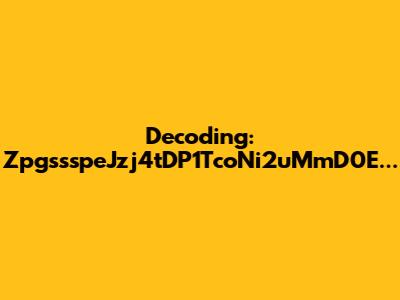 Decoding: ZpgssspeJzj4tDP1TcoNi2uMmD0E...