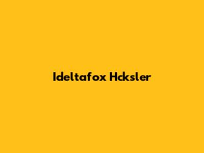 Ideltafox Hcksler