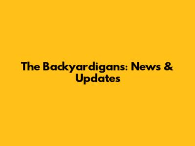The Backyardigans: News & Updates